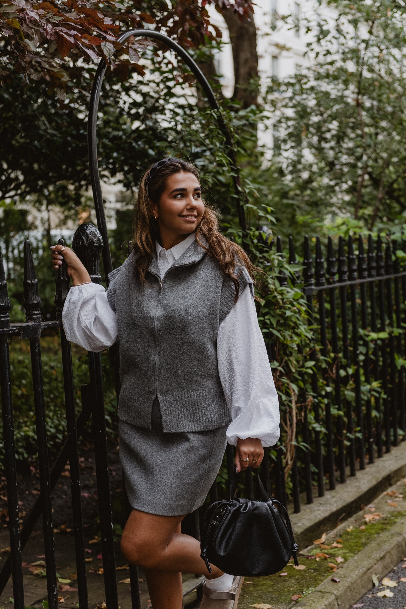 VMBANG Pullover - Medium Grey Melange